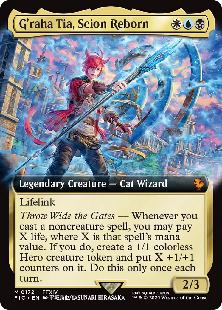 G'raha Tia, Scion ressuscité (Illustration étendue) [FINAL FANTASY Commander]
