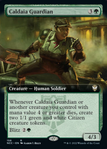 Guardian of Faith (Extended Art) [Streets of New Capenna Commander]