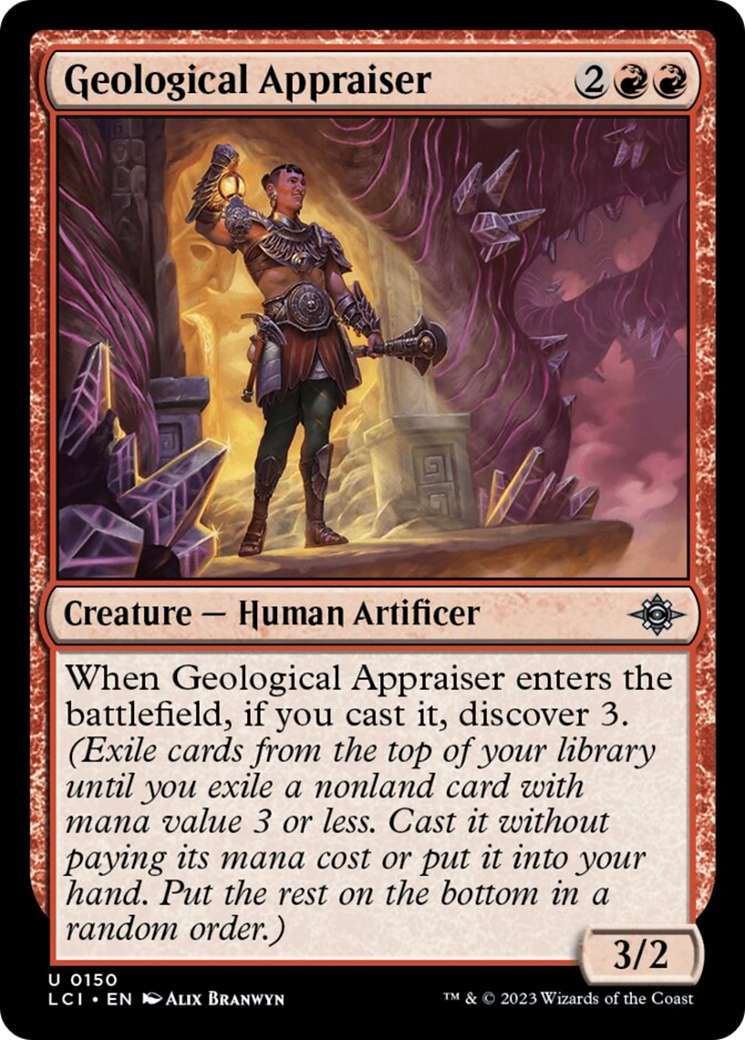 Tasador geológico [Las cavernas perdidas de Ixalan]