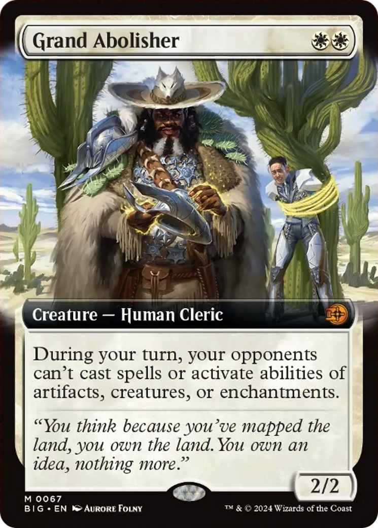 Grand Abolisher (Extended Art) [Hors-la-loi de Croisetonnerre : Le Grand Braquage]