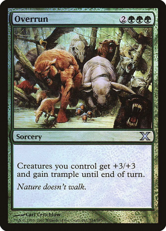 Débordement (Premium Foil) [Dixième édition]