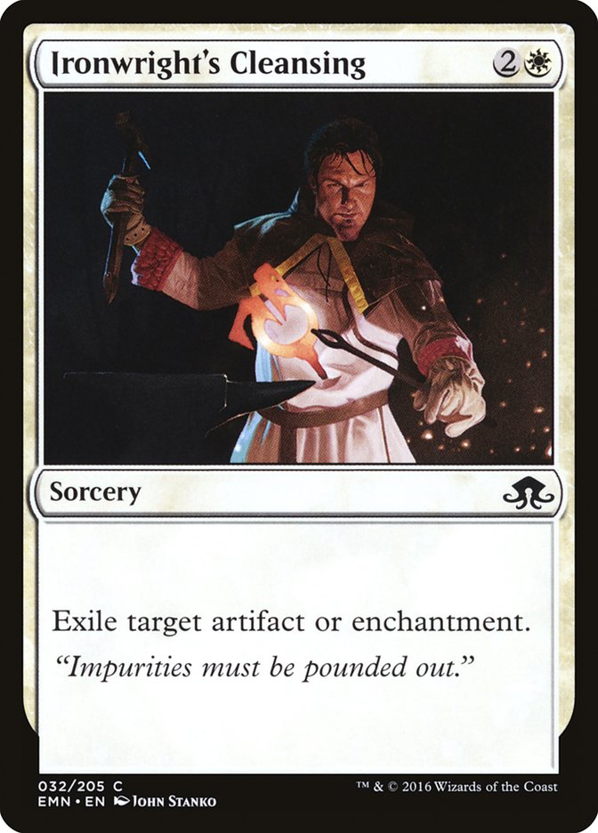 Nettoyage de forgefer [Eldritch Moon]