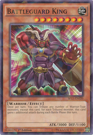 Battleguard King [SP15-ES020] Shatterfoil Rara