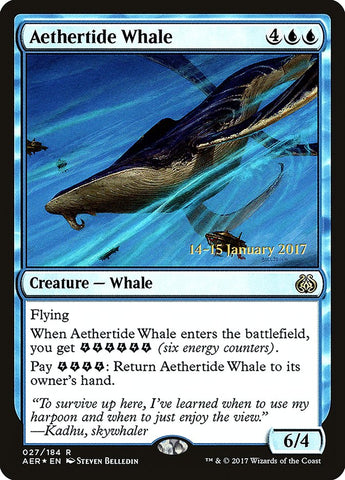Ballena de éter [Promos de la presentación de Aether Revolt]