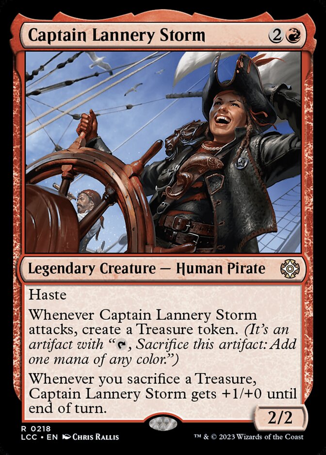 Capitaine Lannery Orage [Les Cavernes Oubliées d'Ixalan Commander]