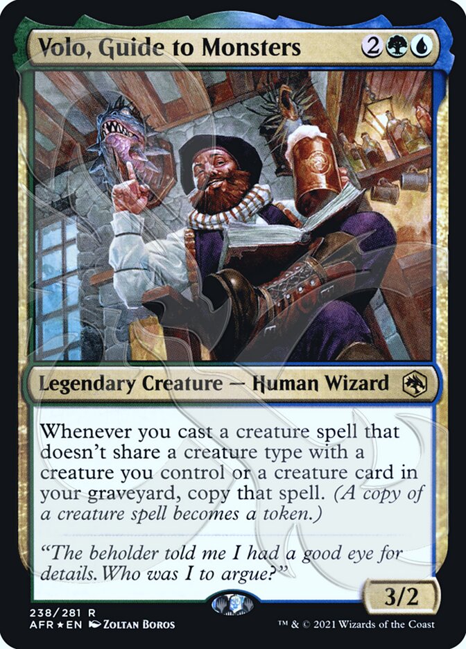 Volo, Guide des monstres (Promo esperluette) [Dungeons & Dragons: Adventures in the Forgotten Realms Promos]