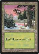 Forêt (Ciel rose) [L'Âge de glace]