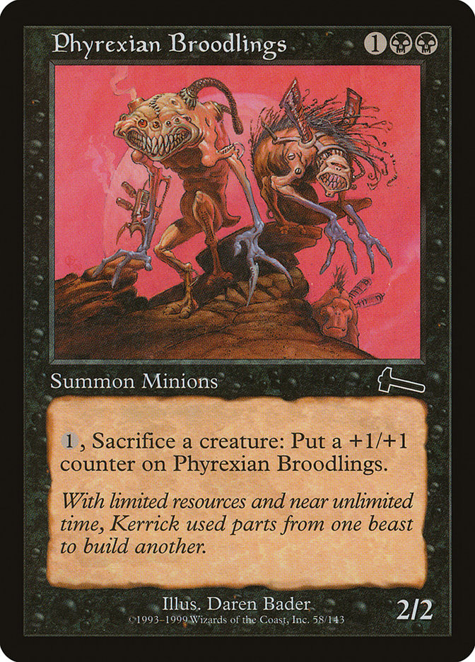 Larves phyrexianes [L'Héritage d'Urza]