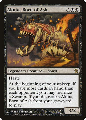 Akuta, nacido de la ceniza [Salvadores de Kamigawa]