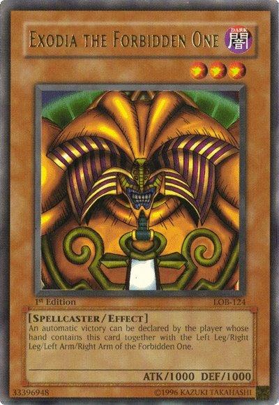 Exodia l'Interdit [LOB-124] Ultra Rare