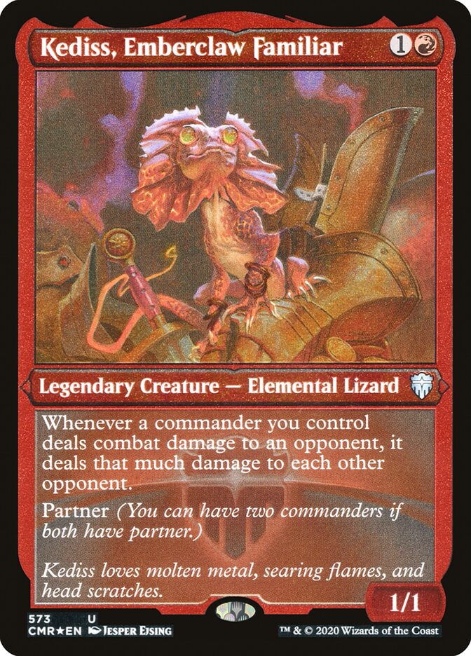 Kediss, familiar Garrasardientes (Grabada) [Commander Legends]
