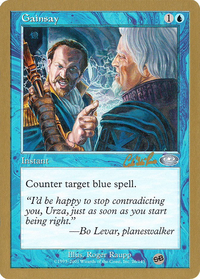 Contredire (Carlos Romao) (SB) [World Championship Decks 2002]