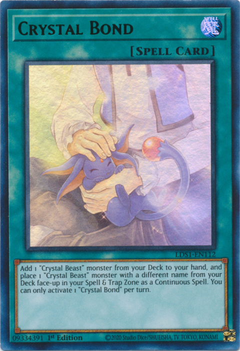 Lazo de cristal (púrpura) [LDS1-EN112] Ultra Rara