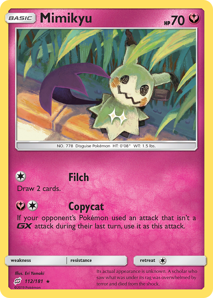 Mimikyu (112/181) [Sol y Luna: Unión de Aliados]