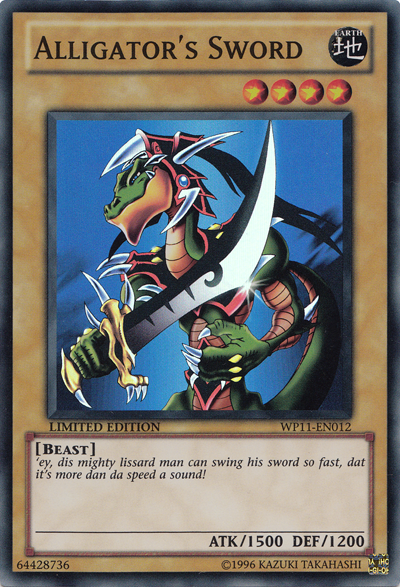 Épée Alligator [WP11-FR012] Super Rare