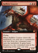 Coursier draconique (grande illustration) [Commander Legends]