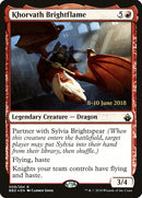 Khorvath Brightflame [Cartas promocionales de prelanzamiento de Battlebond]