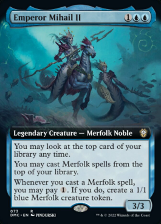 Empereur Mihail II (Extended Art) [Commander Dominaria Uni]