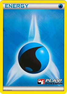 Énergie Eau (Promo Pokémon Play! 2011) [Cartes de Ligue et de Championnat]