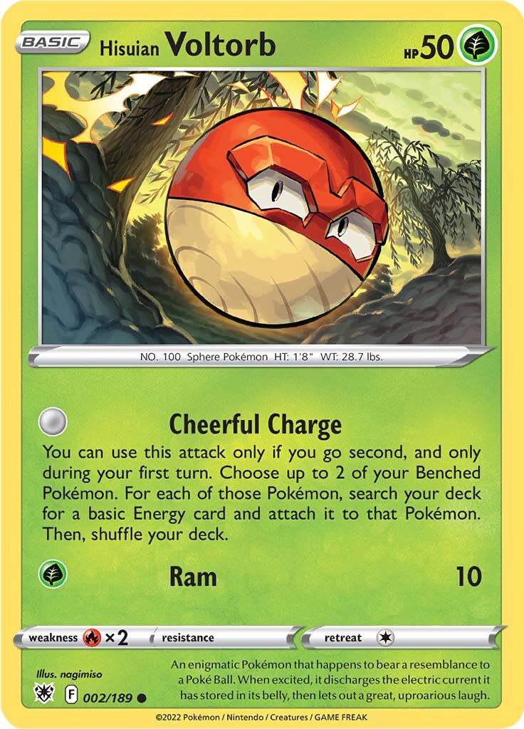 Voltorb de Hisui (002/189) [Espada y Escudo: Resplandor Astral]