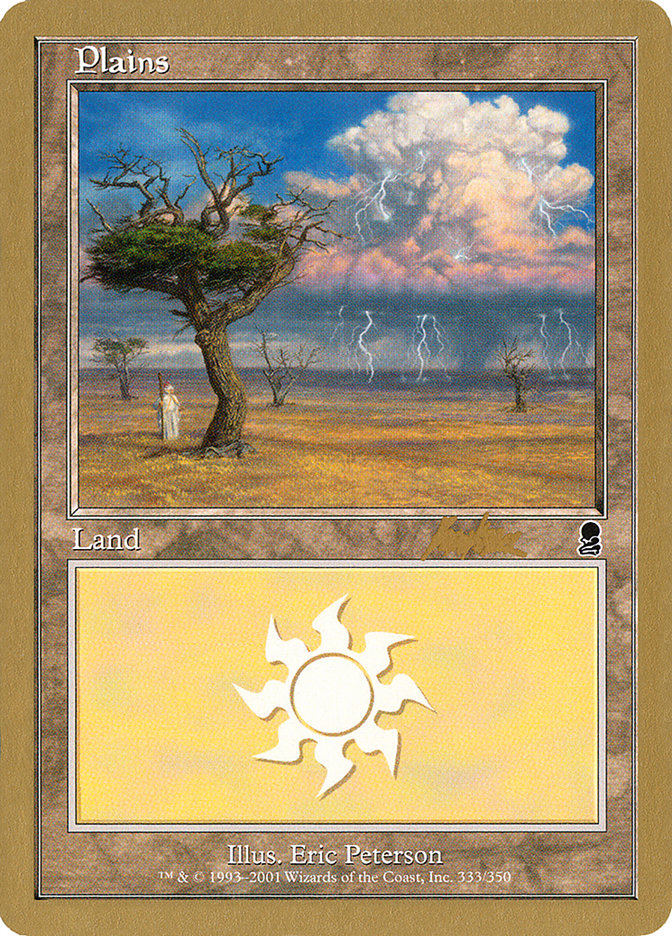 Plaines (bk333) (Brian Kibler) [World Championship Dedecks 2002]