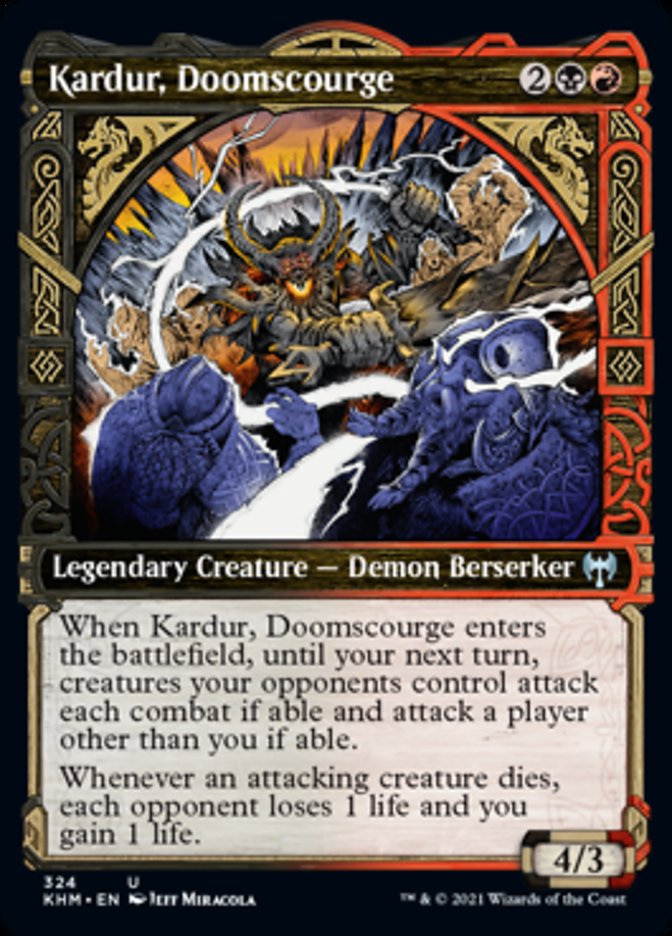 Kardur, Fléau du destin (Vitrine) [Kaldheim]