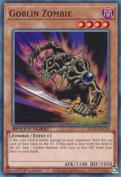 Goblin Zombi [SGX3-ENC10] Común