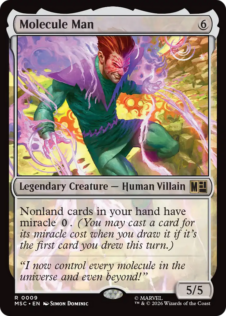 Hombre Molécula (Surge Foil) [Commander de Marvel Super Héroes]