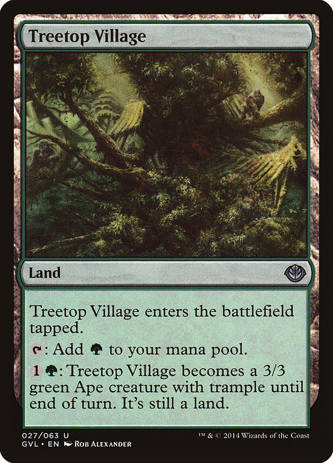 Village du chêne (Garruk contre Liliana) [Duel Decks Anthology]
