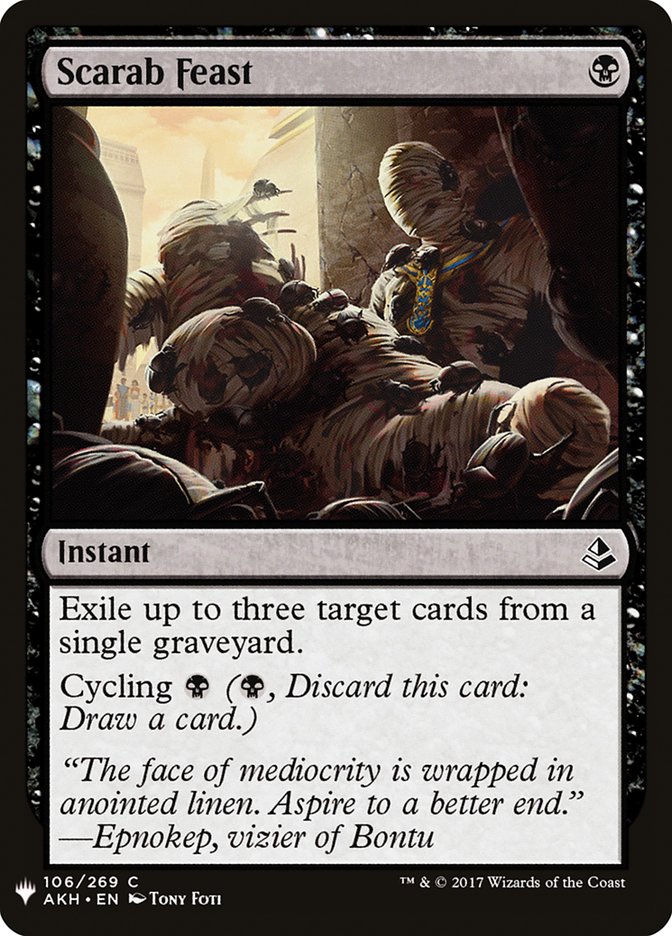 Festin de scarabées [Mystery Booster]