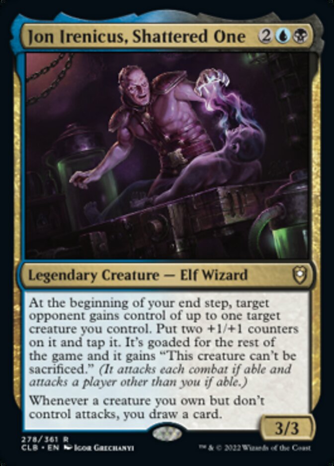 Jon Irenicus, le brisé [Commander Legends : Bataille pour la Porte de Baldur]