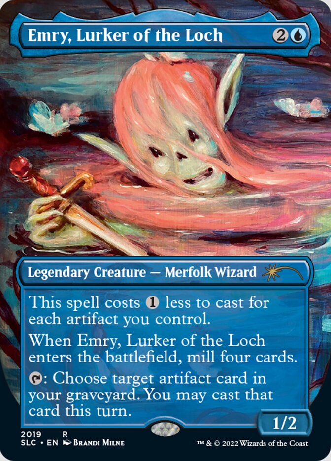 Emry, gardienne du loch (sans bordure) [Kit de compte à rebours Secret Lair]