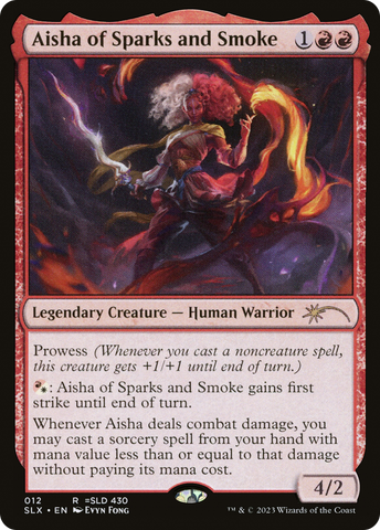 Aisha de Chispas y Humo [Guarida secreta: Universos internos]