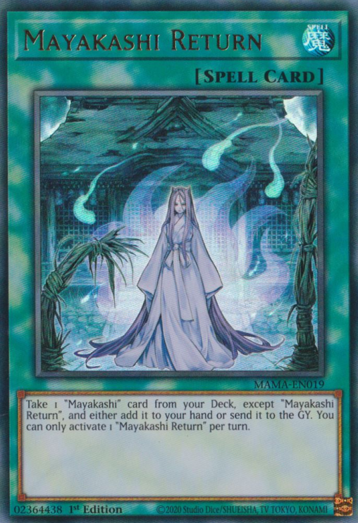 Retorno Mayakashi [MAMA-EN019] Ultra Rara