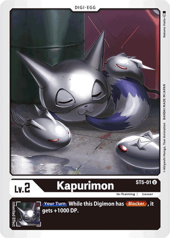 Kapurimon [ST5-01] [Deck de Démarrage : Noir Machine]