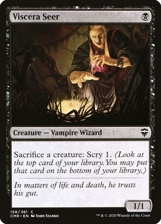 Prémonitoire viscérale [Commander Legends]