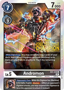 Andromon [EX1-048] (Campeonato Regional Online 2022) (Campeón Online) [Promocionales de la Colección Clásica]