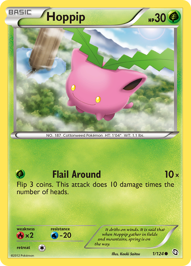 Hoppip (1/124) [Noir & Blanc : Dragons Exaltés]