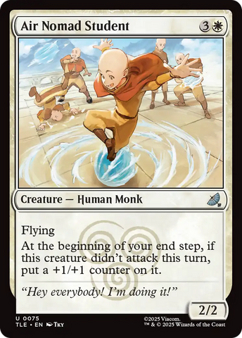 Estudiante Nómada del Aire [Avatar: La Leyenda de Aang: Eterno-Legal]