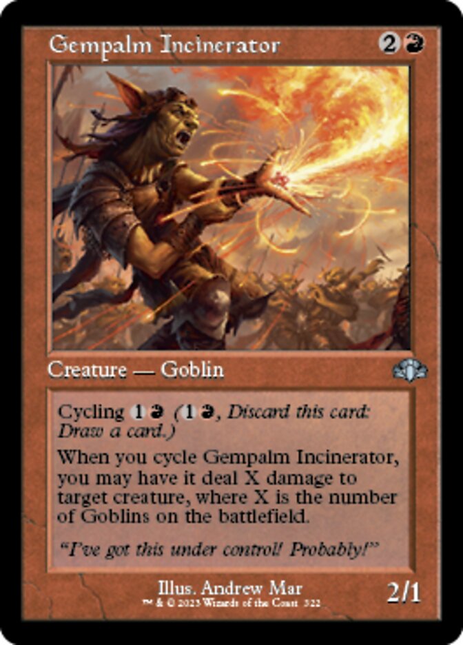 Incendiaire gemme-paume (Rétro) [Dominaria Remastered]