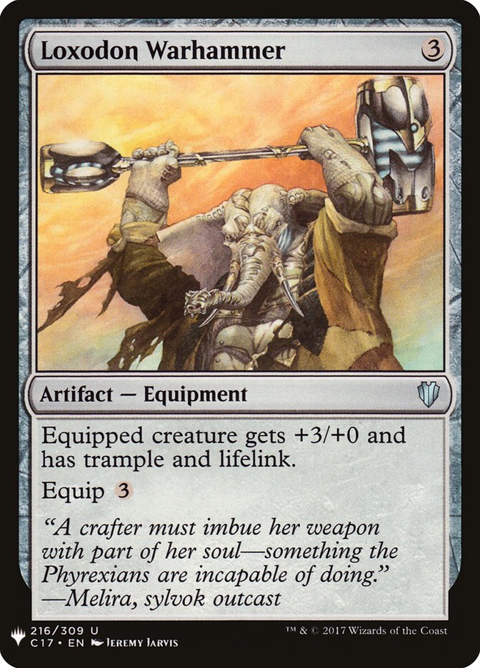 Marteau de guerre loxodon [Mystery Booster]