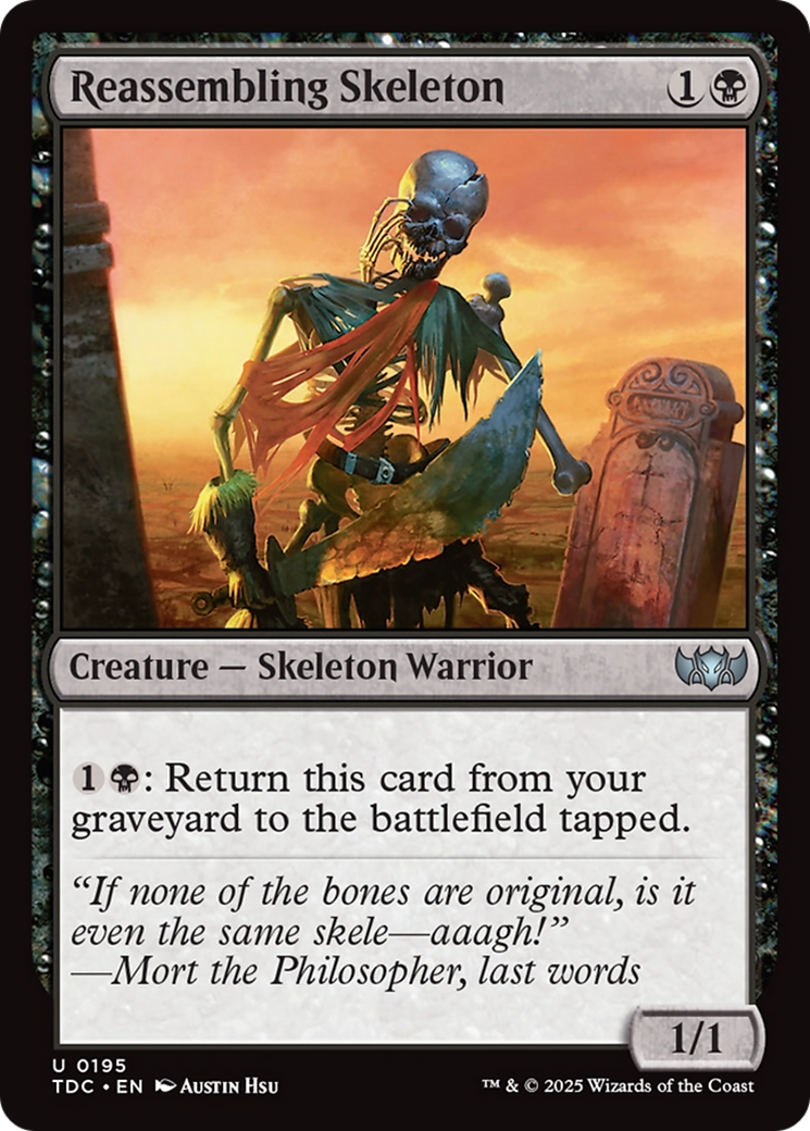 Remontage de squelette [Tarkir : Dragonstorm Commander]