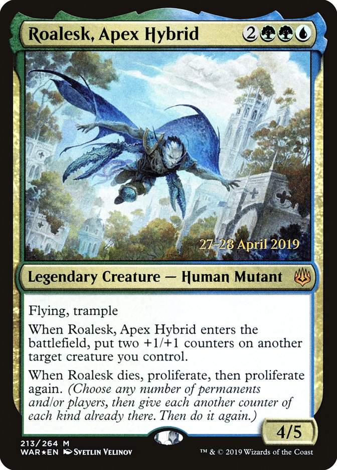 Roalesk, hybride suprême [Cartes promos d'avant-première La guerre des Planeswalkers]