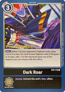 Rugido Oscuro [BT4-110] [Promos de Prelanzamiento Gran Leyenda]