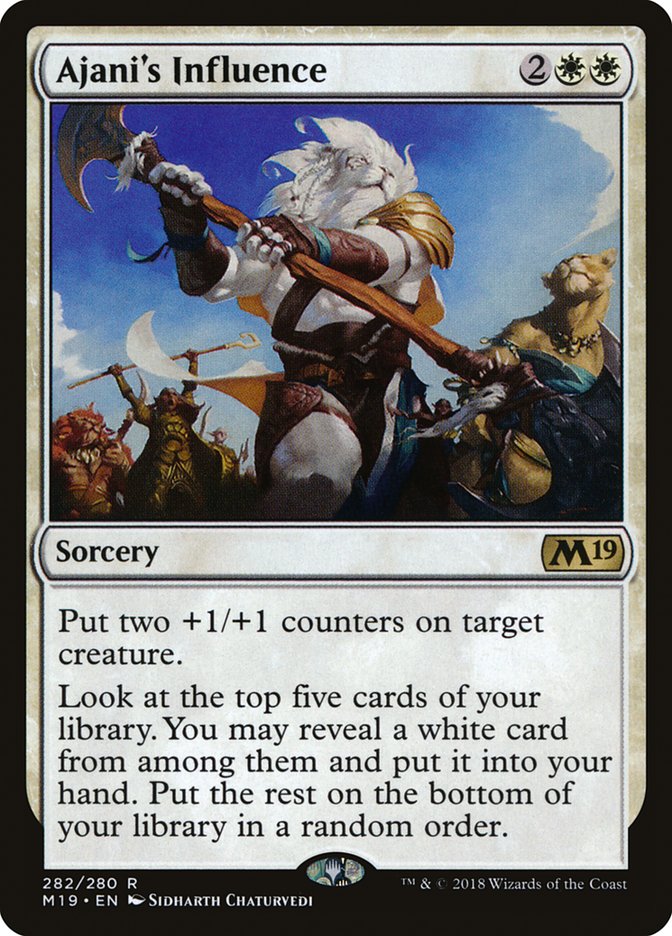 L'influence d'Ajani [Édition de base 2019]