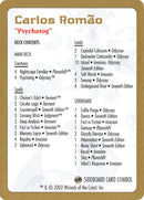 Liste de deck de Carlos Romao [World Championship Decks 2002]