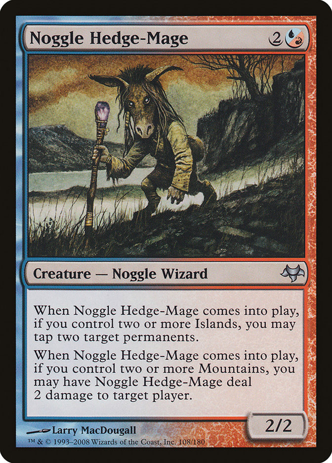Noggle des haies, mage [Eventide]