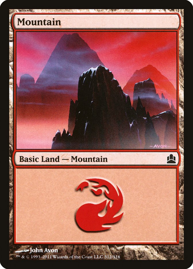 Montagne (312) [Commander 2011]