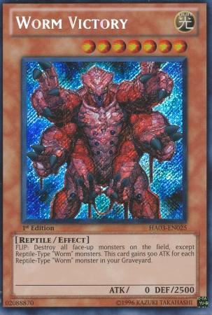 Victoire des Vers [HA03-FR025] Secret Rare