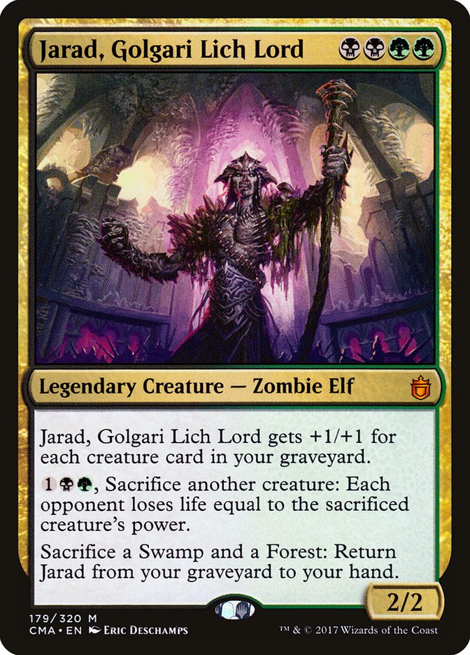 Jarad, señor supremo liche de Golgari [Antología de Commander]